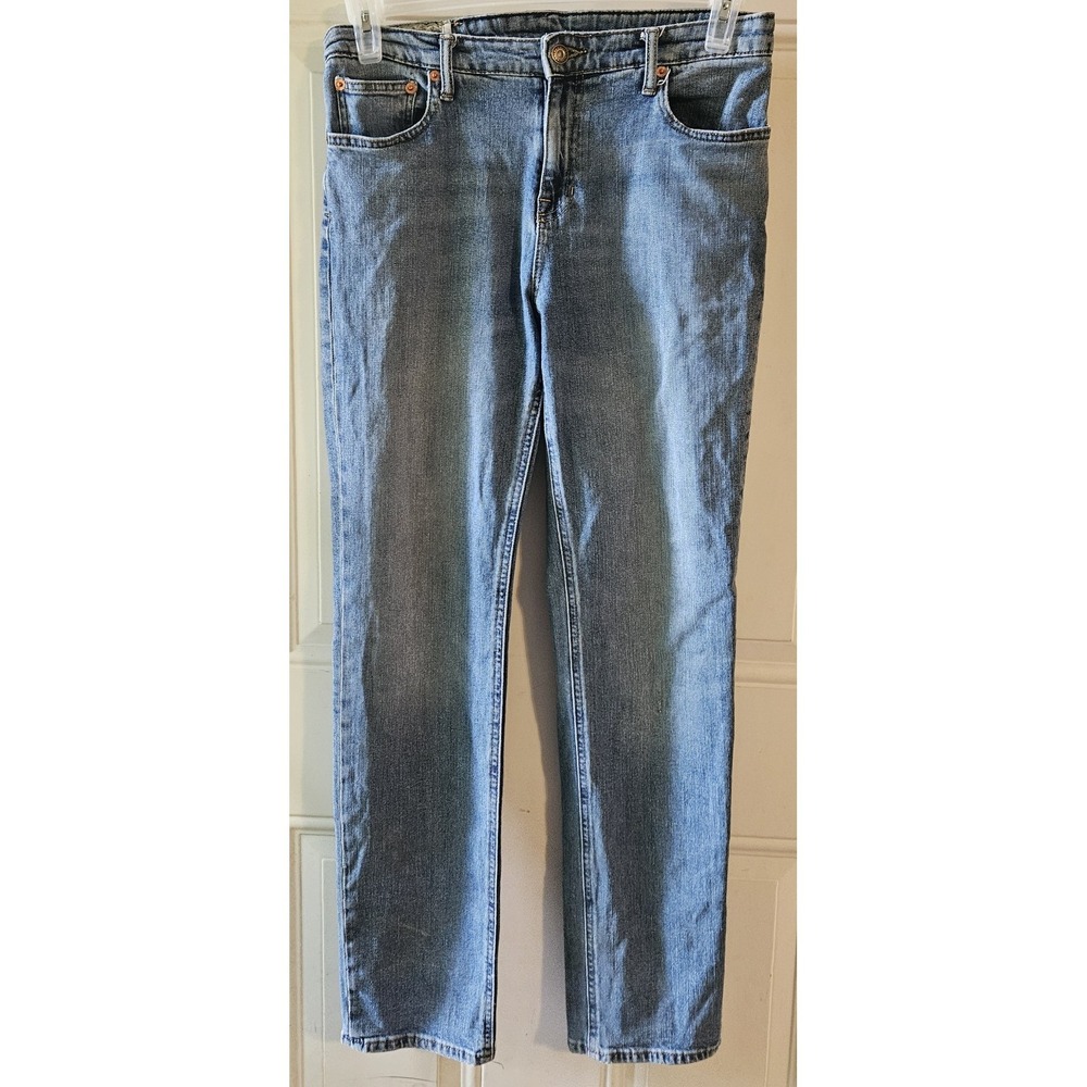 Polo Ralph Lauren Boys XL 18-20 Slim Fit Jeans Light Wash Denim 32x30 EUC